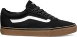 Vans Ward Canvas Sneakers Hommes - Black/Gum - Taille 41