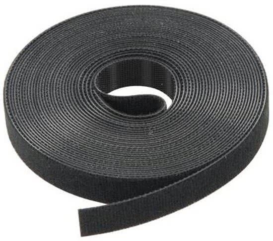 Fixman Silverline Zwarte klittenband band - 5024763134616