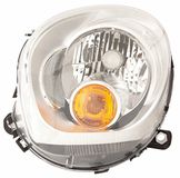 TarosTrade 37-6910-L-69663 koplamp elektrisch met gele indicator met motor voor Mini CooLato links