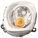 TarosTrade 37-6910-L-69663 koplamp elektrisch met gele indicator met motor voor Mini CooLato links