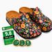 Goby Flower Pop Dames Clogs