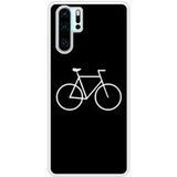 P30 Pro Bike Hipster Bedrukt siliconen hoesje
