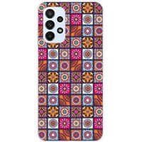 Samsung Galaxy A23 4G/5G Patchwork Mandala Bedrukt Siliconen Hoesje