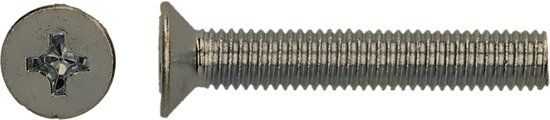 pgb-Europe PGB-FASTENERS Metaalschroef VZK DIN 965H M6x16 A2 | 200 st
