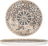 Rinart Dinerbord - Aztec - Porselein - 26 cm - set van 6