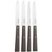 Opinel Bon Appetit 3325 Gris, set de 4 couteaux de table