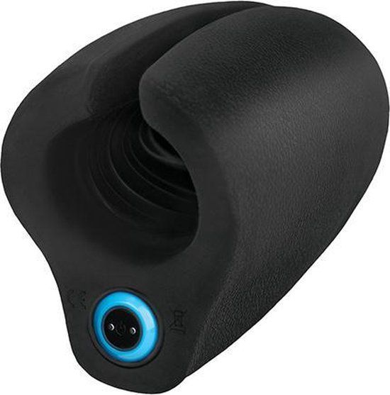 Zolo Vibrerende XL Masturbator Cockpit - Zwart