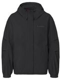 VAUDE Mineo regenjas, hardshelljas, dames outdoor sportjassen, waterdicht, winddicht, hardshell, capuchon, losse pasvorm