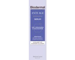 Biodermal Anti Age Serum - 30 ml - Serum voor een stralende huid met ceramiden en Niacinamide