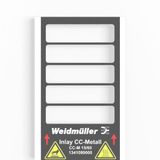 Weidmüller Organiseur de câbles Argent