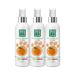 MENFORSAN Eau de Keulen perzik voor honden 125ml | Verpakking van 3 eenheden