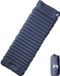 vidaXL matelas de camping avec oreiller autogonflant 1 personne gris