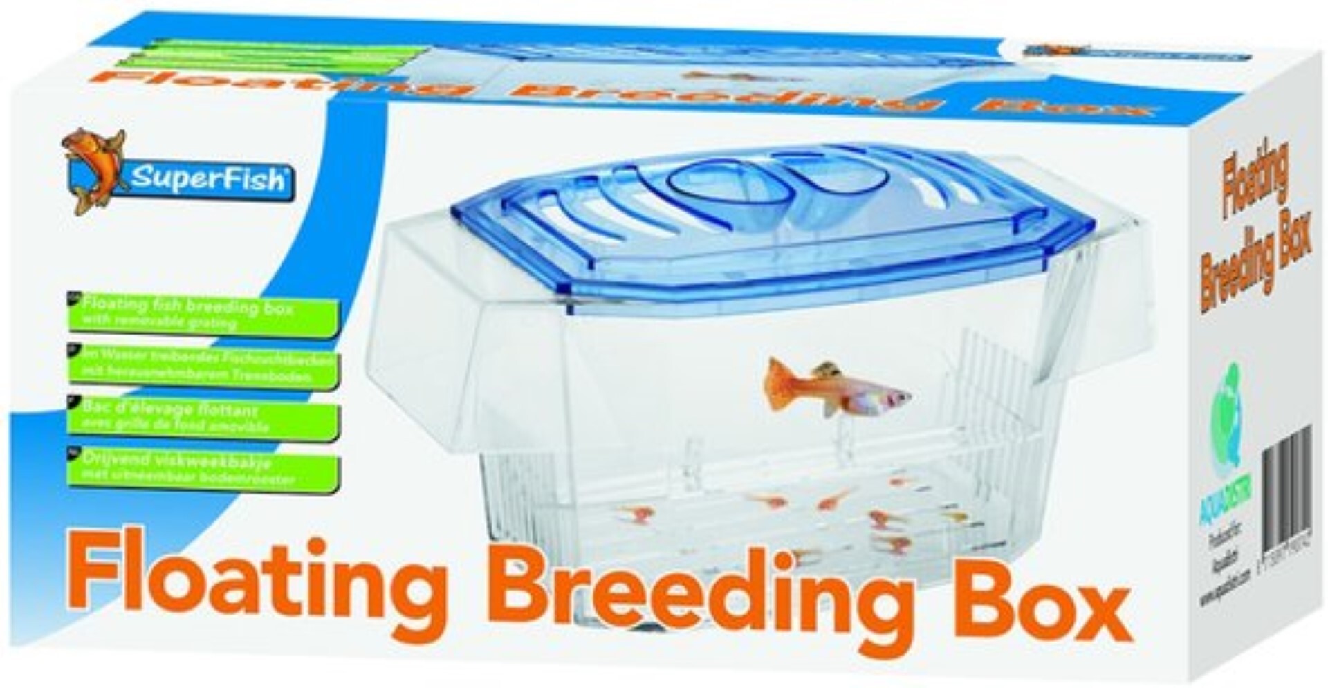 SuperFish Floating Breeding Box Opkweekbak - 17x8,5x8,5 cm - 1,2L