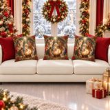 PETTI Artigiani Italiani 2 kussenslopen Kerstmis Jezus 35 x 35 cm