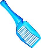 Croci C6020439 Strooischop van kunststof Blauw