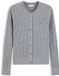 Tommy Hilfiger Cardigan Coton XS Gris