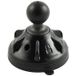 RAM Mounts RAP-B-224-2U Zuignap met B-Kogel (25 mm) Zwart