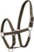 Waldhausen Perlon Halster Satin - Paardenhalster - Donkergroen-bruin Pony