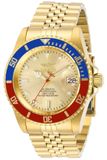 Invicta Pro Diver 29183 Heren Automatisch Horloge - Goudkleurig Staal - 42 mm