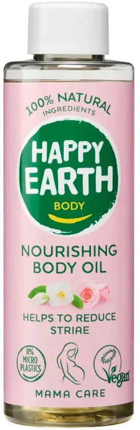 Happy Earth 100% Natuurlijke Mama Care Verzorgende Lichaamsolie - 150 ml