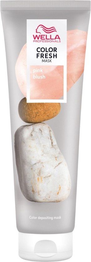 Wella Professionals Color Fresh Mask Pink Blush - 150 ml - Roze Kleurmasker - Haarmasker