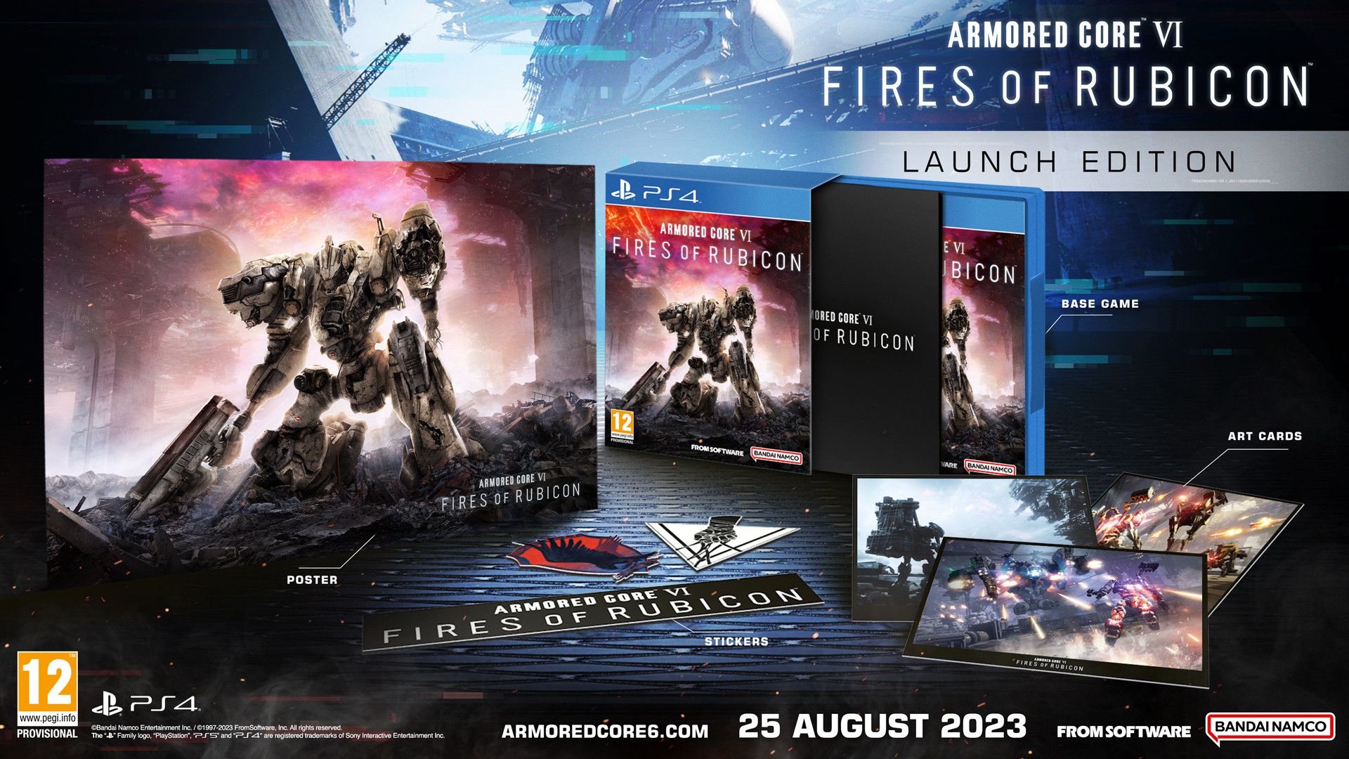 Armored Core 6 Fires of Rubicon Launch Edition - PlayStation 4
