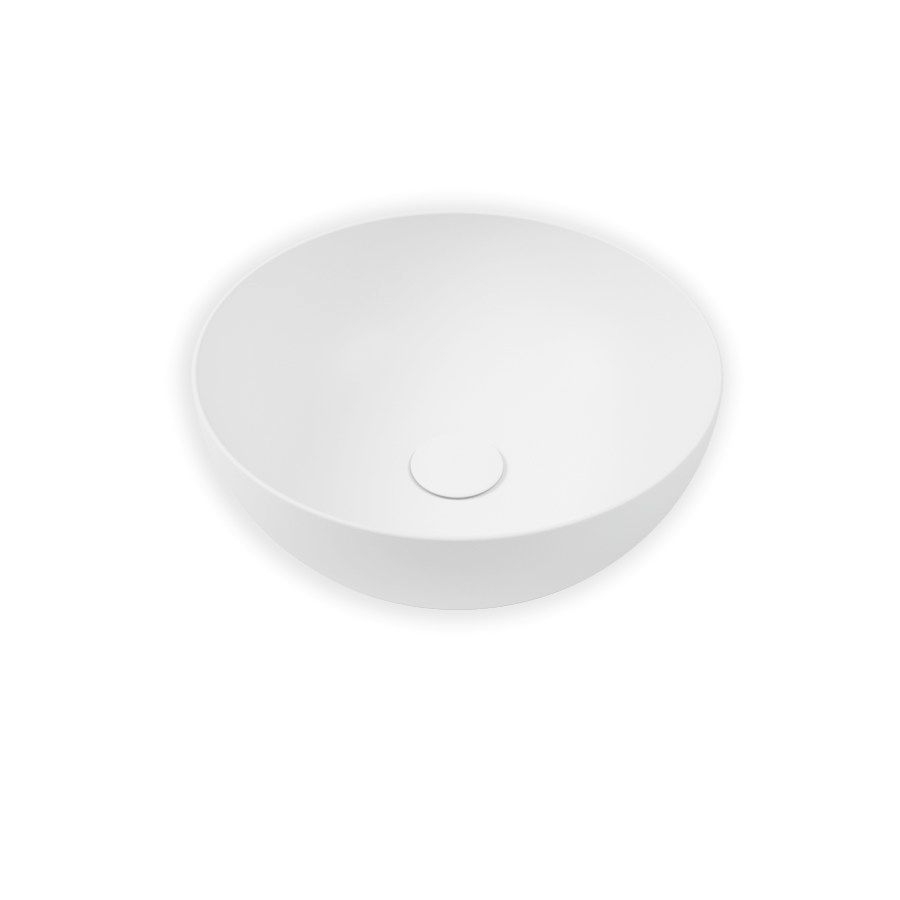 Royal Plaza Kolor Wastafel - 40cm - Rond - Wit - Keramiek - 66698