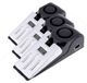 Alarme de butée de porte - Forme de cale - 120 dB - Lot de 3 - Avec interrupteur de sensibilité - Pile 9 volts
