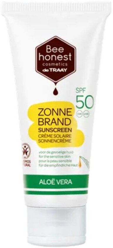 Bee Honest Zonnebrand Aloe Vera & Honing SPF 50 - 100 ml