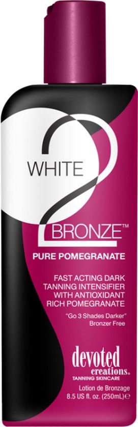 Devoted Creations White 2 Bronze Pure Pomegranate - 260 ml - Zonnebanklotion