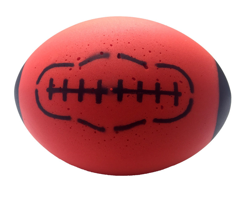 Atabiano Foam Rugby Bal Rood