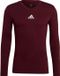 Adidas Base Tee 21 Shirt Lange Mouw Kinderen - Bordeaux | Maat: 176