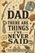 Dad We Wrote A Book About You Book