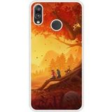 P20 Lite Autumn Rubberen Siliconen Hoesje