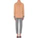 Moschino veste en gabardine stretch avec détails pied-de-poule Beige