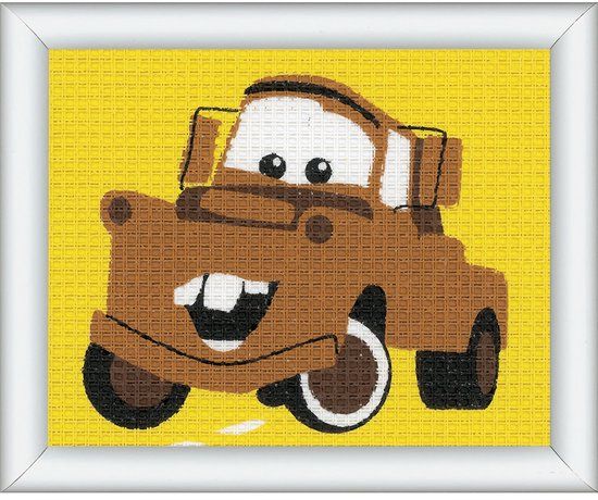 Vervaco Stramien kit Disney Mater PN-0014543