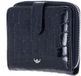 Golden Head Leren portemonnee Cayenne RFID Protect Minibörse mit Riegel 1006 Nachtblau