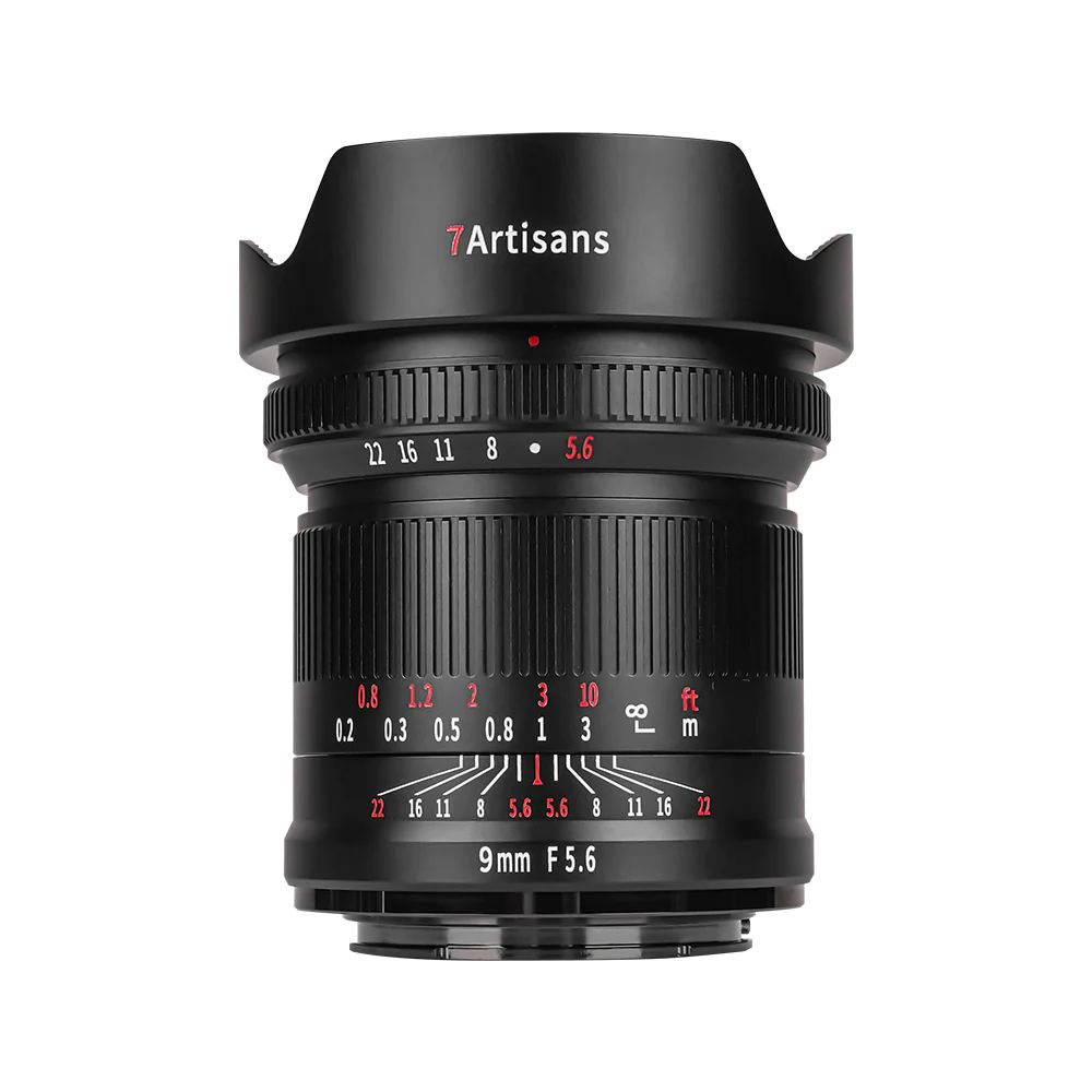 7Artisans 9mm f/5.6 Sony E-Mount Lens - Black