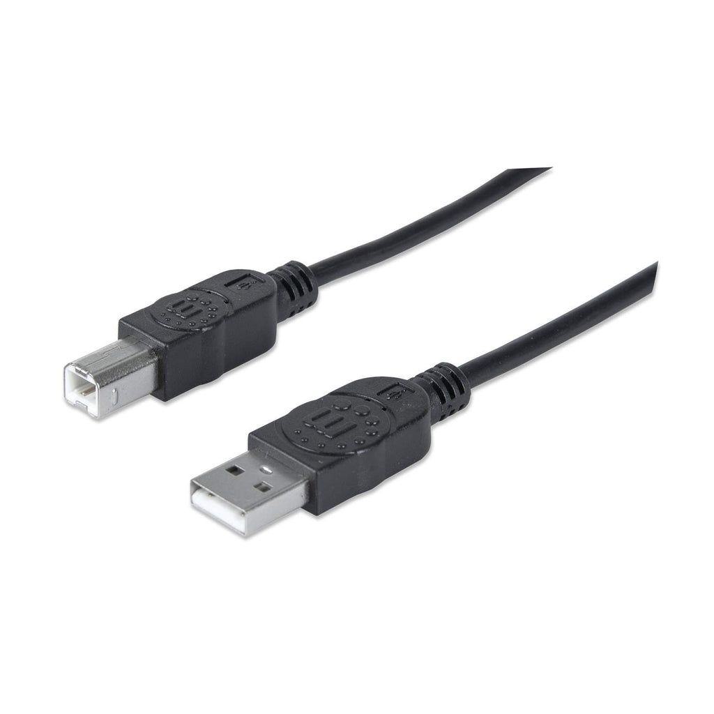 MANHATTAN 337779 USB-kabel 5 m Zwart