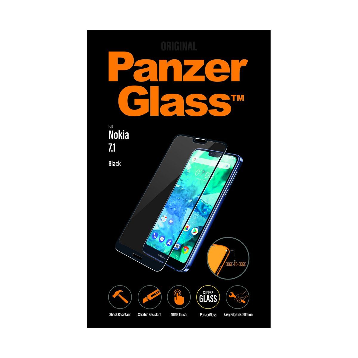 PanzerGlass Screenprotector - Mobiele telefoon/Smartphone - transparant