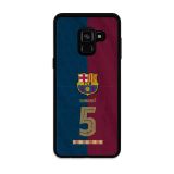 FC Barcelona Coque de Téléphone 3D Samsung Galaxy A8-2018 - Cubarsi