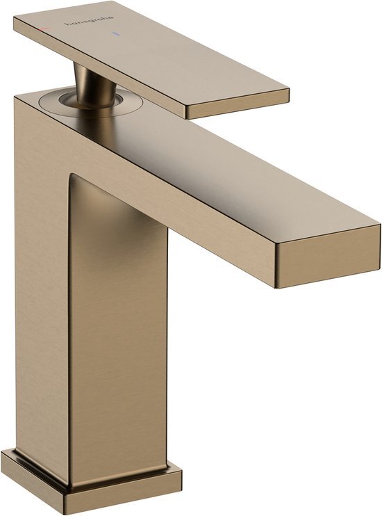 Hansgrohe Tecturis wastafelkraan 110 coolstart brushed bronze 73014140