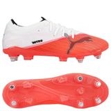 Puma Unisex Nitro 7 Match MXSG Voetbalschoen, Ultra Rood Zwart Wit, 9 UK