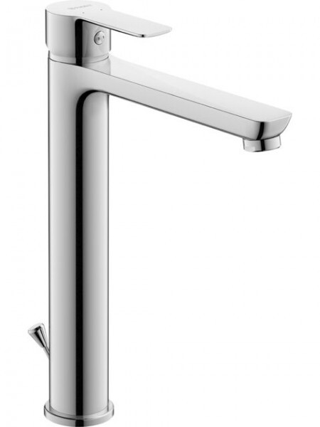 Duravit Hoge Wastafelkraan A.1 enkele handgreep 295mm Chroom