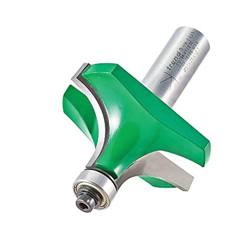 Trend C079AX1/2TC Craft Pro Router Bit - 1/2" Shank - Round Over - 51mm Diameter