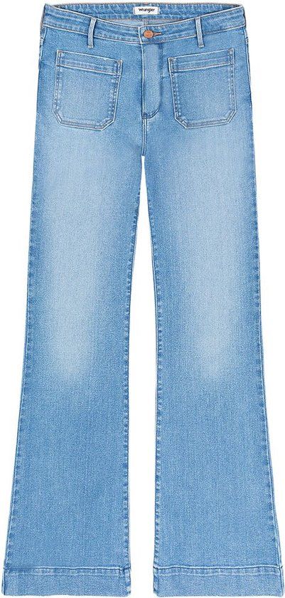 Wrangler W2334736u Flare Jeans Blauw 30/32