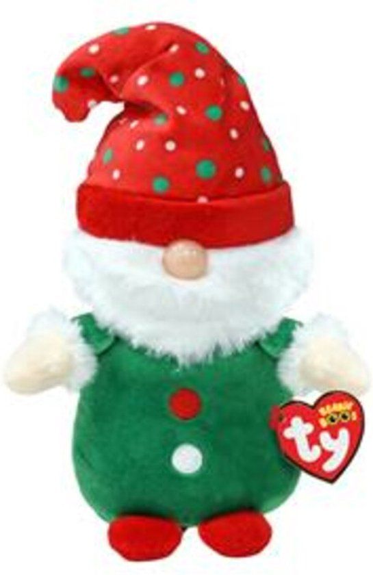 TY Beanie Boo's Christmas Gnome Elf 15 cm - Blue - Plush - 3+ Years