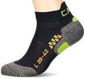 CMP Skinlife Sokken, Unisex, Schoenmaat 43-46, Nero/Energy