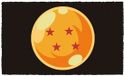 SD Toys Dragon Ball Super Doormat 4 Stars Dragon Ball 40 x 60 cm
