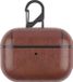 By Qubix AirPods Pro / AirPods Pro 2 lederen hoesje Pro Leather series - Donker bruin